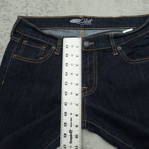 Old Navy Jeans Women's Size 6R Blue Low-Rise The Flirt Boot Denim 31.5" Inseam - Picture 8 of 16